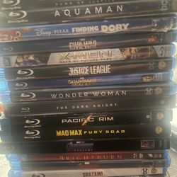 Blu Ray Movie Lot superheroes Marvel DC