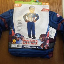 Toddler Captain America Costume 