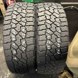 275-65-20LT Falken Wildpeak AT4W Used Tire Pair $180 Free Mounting And Balancing