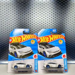 Hot Wheels 2026 Toyota Prius Custom HW J Imports Lot Of 2