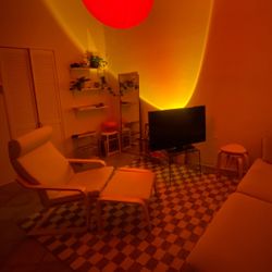 Reading Chair & Ottoman 