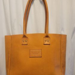 Parker Clay Merkato Signature Tote / Rust Brown 