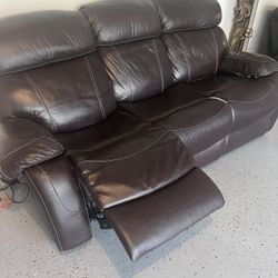 Free Leather Sofa!!! 