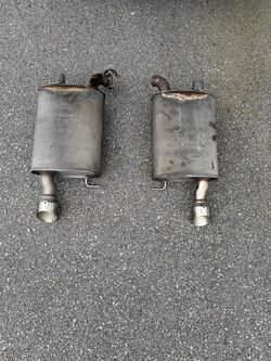 Mustang Stock mufflers 