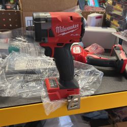 Milwaukee M18 Fuel 2854-20 Tool Only 3/8” Compact Impact Wrench W/friction Ring