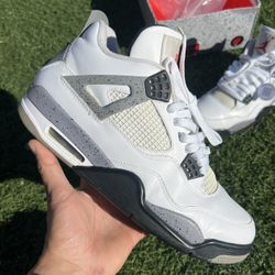 Jordan Retro 4s Cement $90 FIRM NO TRADES 