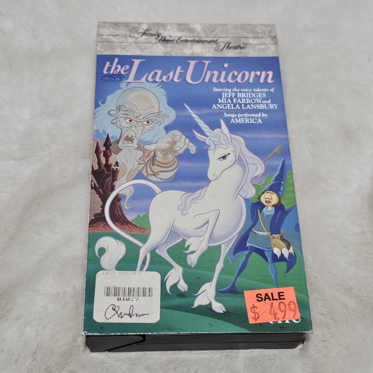 The Last Unicorn [VHS]