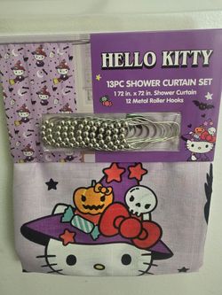 Helllo Kitty 13 pc Shower Curtains