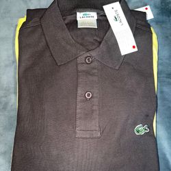 Lacoste Polo Men’s Size M Grey