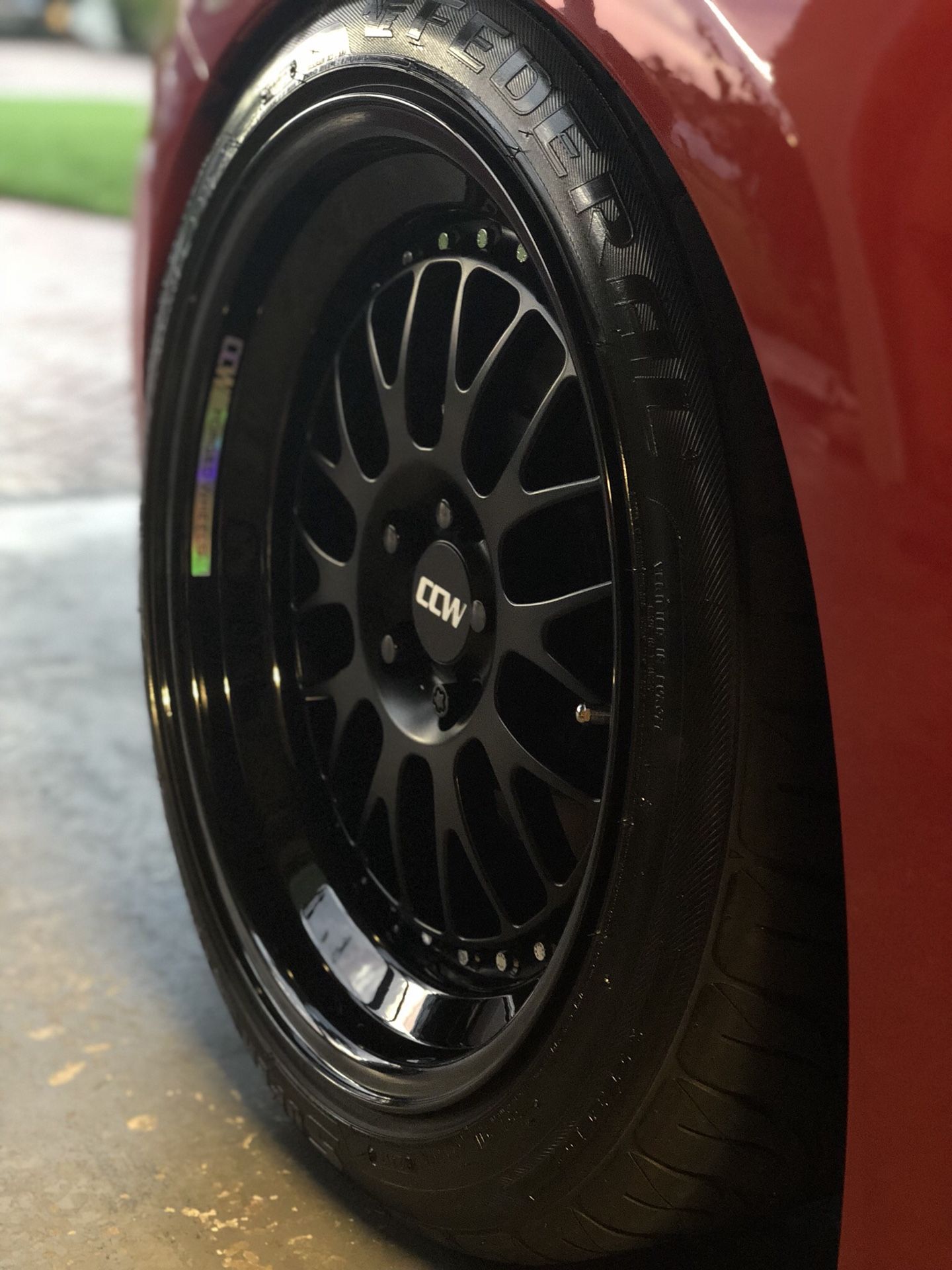 CCW LM20 3 piece wheels 18x9.5 5x100