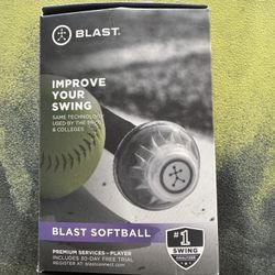 Blast Softball Swing Analyzer - Complete With All Accessories 