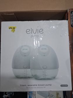 🔥 Elvie Double Wearable Breast Pump – NEW SEALED – Hands Free – Retail $400+ 🔥