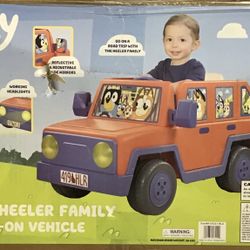 Bluey Kids Vehicle 