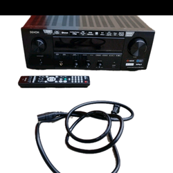 Denon DRA-800H Receiver with remote instructions and power supply