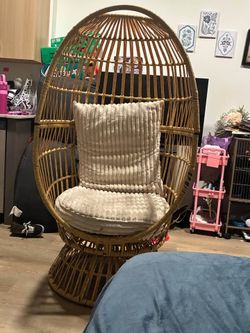 swivel egg chair