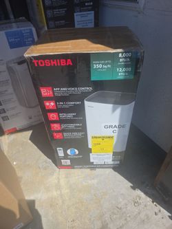 TOSHIBA- smart Portable Air Conditioner- 8,000 BTU- 350 sq ft
