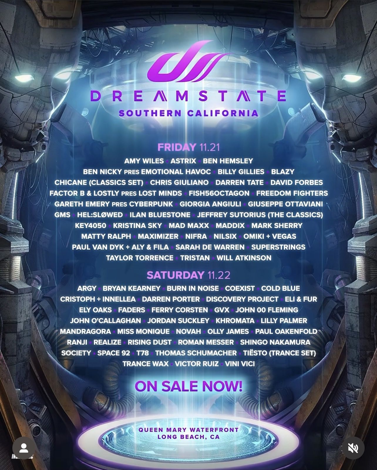 DREAMSTATE SATURDAY TICKET (DAY 2)