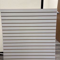 Gray Slatwall Panel 4x4 NEW