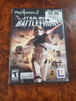 Star Wars Battlefront 1 Playstation 2