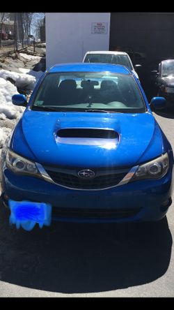 2008 Subaru Impreza WRX 2.5 l turbo 5 speed
