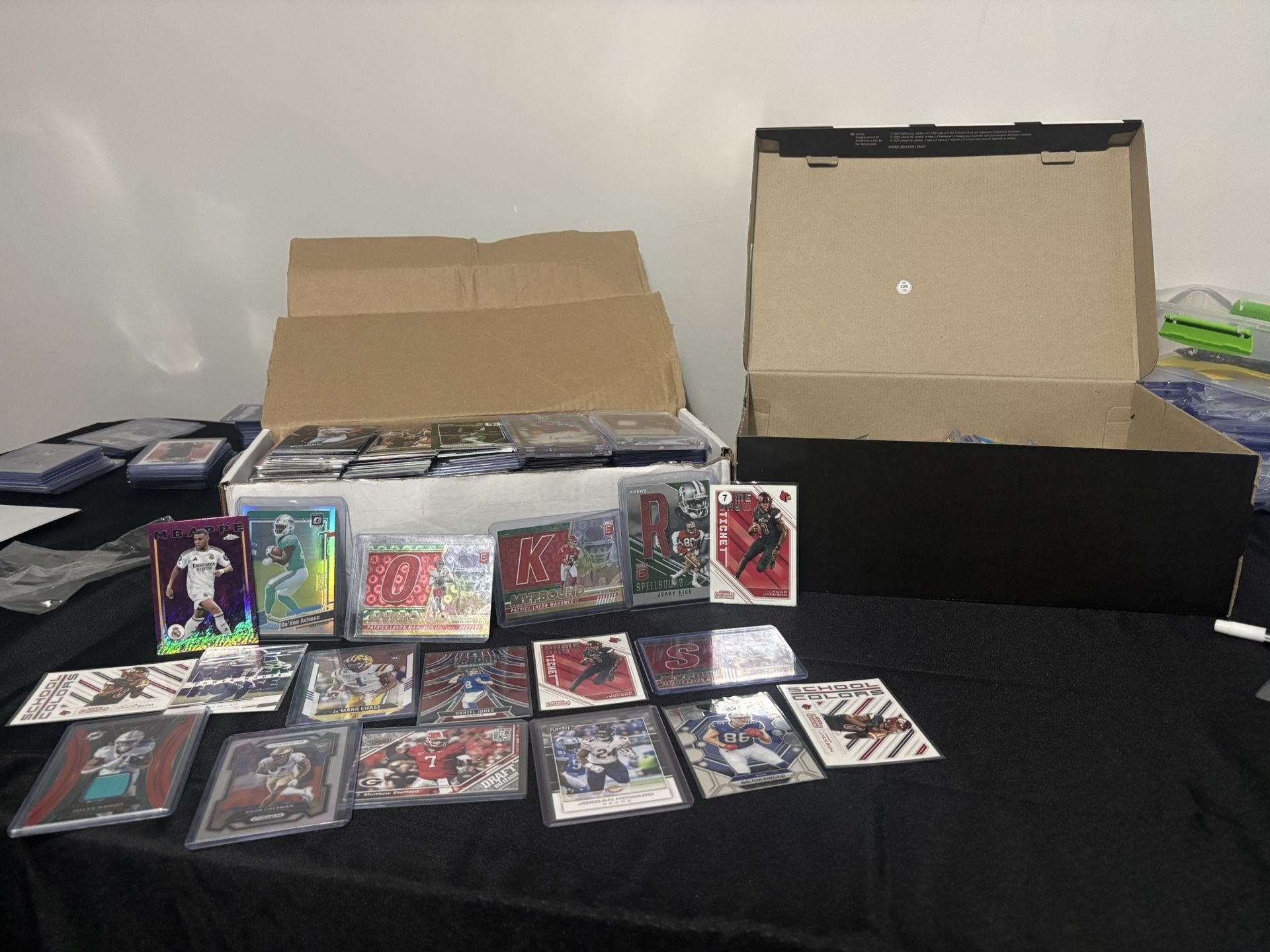 Cleaning Out Storage Baseball Football Cards 
