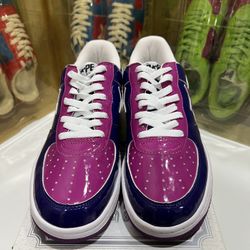 Size 10 - (Bape) OG 2006 Purple Bapesta