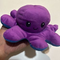 Reversible Octopus Plushie