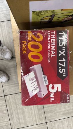 Thermal laminating pouches