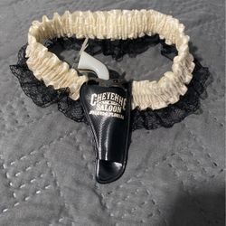  Wedding garter Belt With Toy Gun