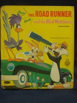 1968 The Road Runner and the Bird Watchers, A Whitman Tell-A-Tale Book Vintage Children’s Book