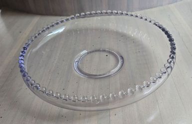 12" IMPERIAL GLASS CANDLEWICK bowl, vintage