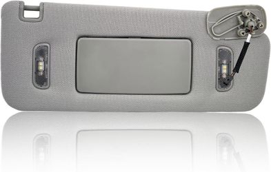2015-2019 Cadillac Chevrolet GMC Gray Right Passenger Side Sun Visor with Lights