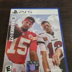 Playstation PS5 Madden 22 Video Game