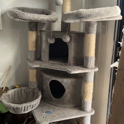 70” Hey-brother Cat Tree Tower 