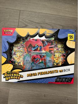 Ascended Heroes Pokemon Mega  Feraligatr Box