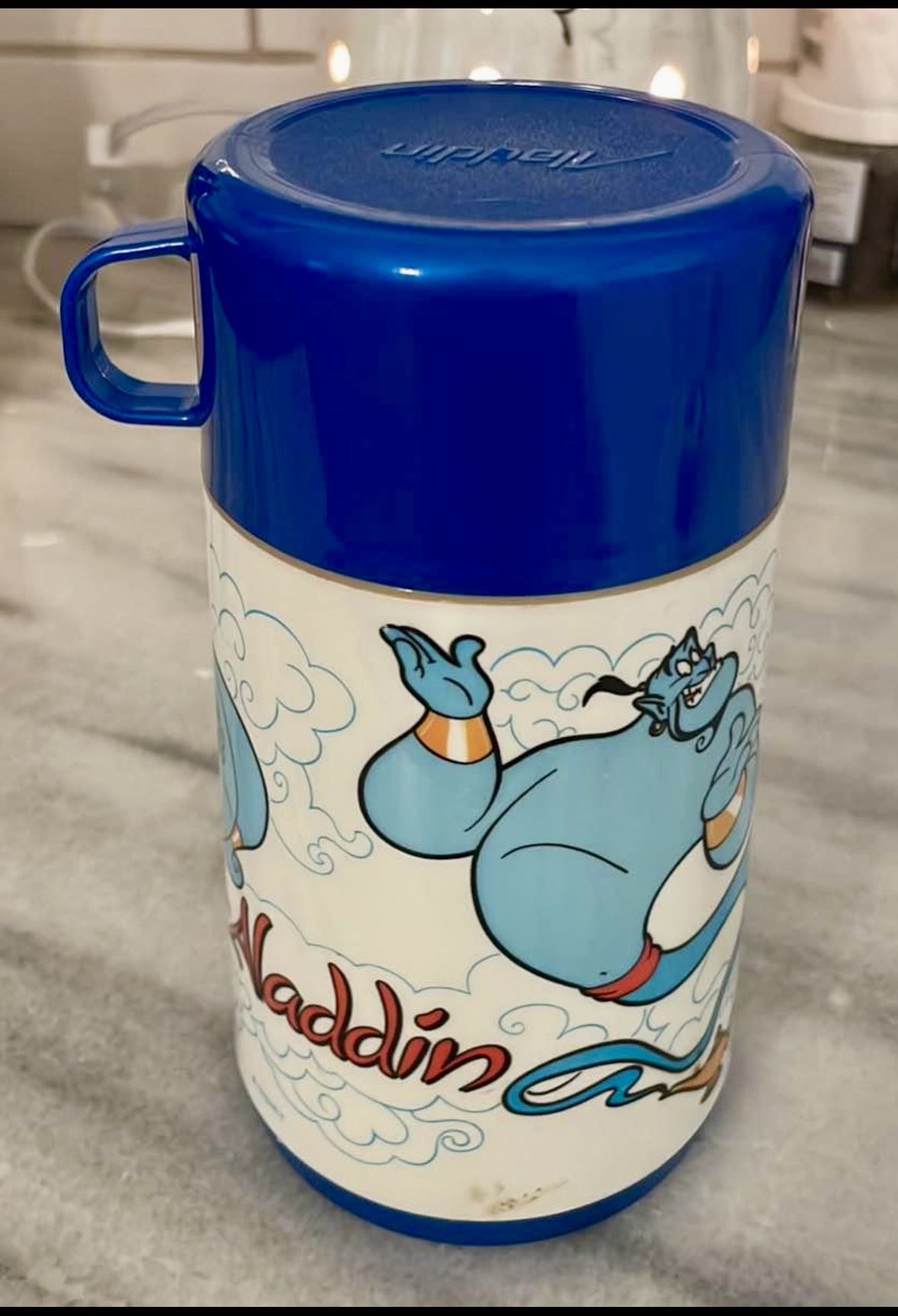 Vintage Aladdin lunch box thermos