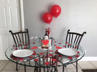 Now open romantic dinner