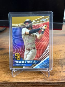 Fernando Tatis Jr. Topps Chrome Numbered /50 Card