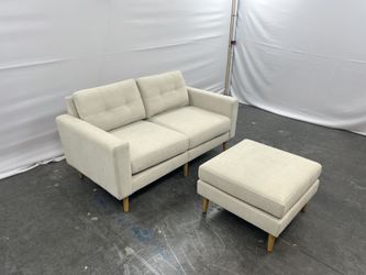 FREE Delivery! Burrow Nomad Loveseat with Ottoman