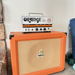 Orange Tiny Terror Amp and 1x12 Cab