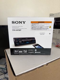 Sony Bluetooth Single Din Car Stereo Radio Receiver