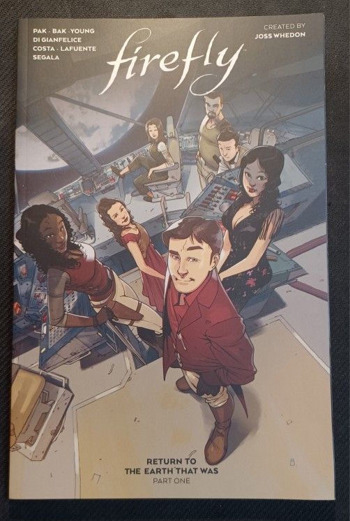 Firefly Paperback Return To Earth That Was Comic Joss Pak Bak New