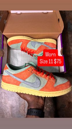 Size 11 “Orange Emerald Rise” Nike SB Dunk Low