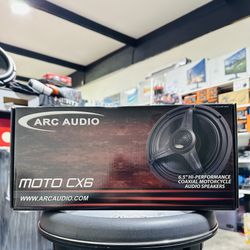 ARC Audio MOTO-CX6 High Performance Motorcycle Speaker