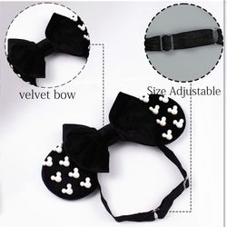Mickey Ears With Adjustable Elastic Band 