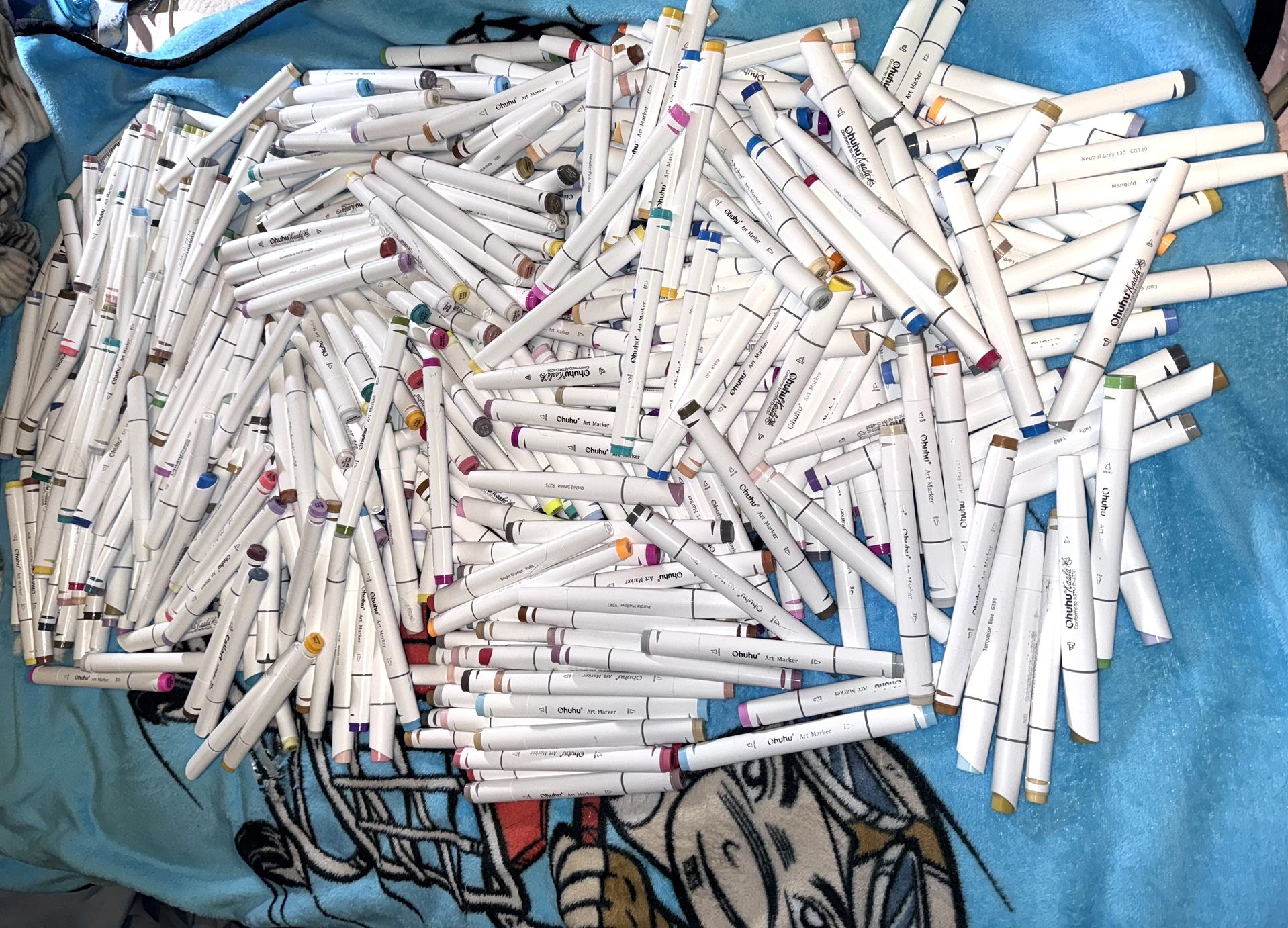 455 Ohuhu Alcohol Markers. Mix Of Oahu And Kaala Line