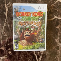 Donkey Kong Country Returns Wii