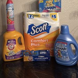 Arm & Hammer and Snuggle Bundle