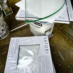 Hudson Clear Glass Corner Shower Shelf (9-in x 9-in)