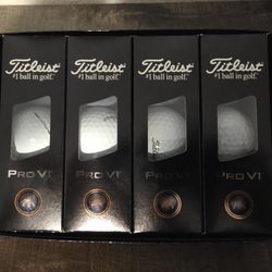 New Titleist Pro V1 Golf Balls